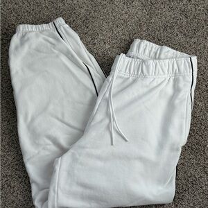 Athleta White Jogger Pants